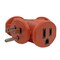 Projex Projex Grounded 3 outlets Triple Tap Adapter 1 pk FA-848E/03BUPRJ - alternate 3